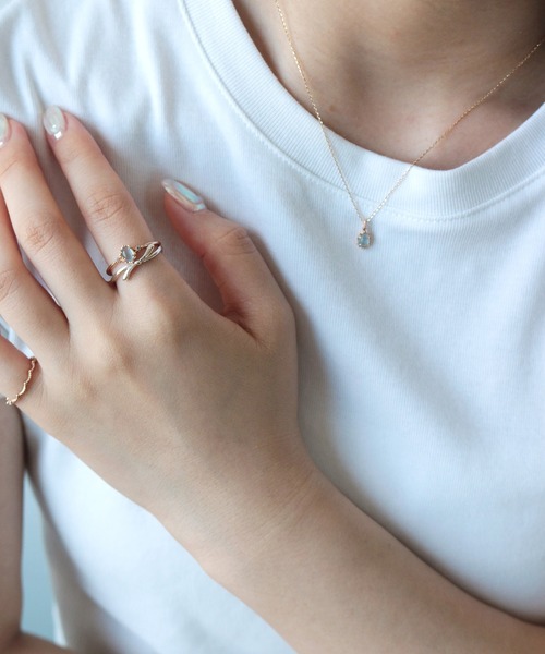 「NOJESS」 リング #13 シルバー レディース_画像8