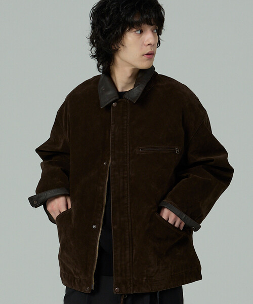FREAK'S STORE（フリークスストア） ブルゾン LARGE ブラウン メンズ