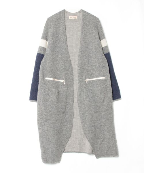 CULLNI（クルニ） ニットカーディガン ONESIZE グレー メンズ