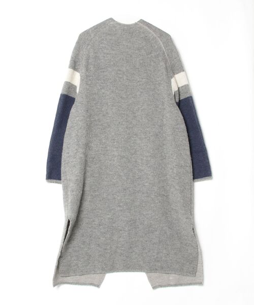 「CULLNI」 ニットカーディガン ONESIZE グレー メンズの画像