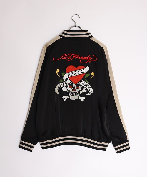 「Ed Hardy」 ブルゾン M ブラック系その他3 メンズ_画像3
