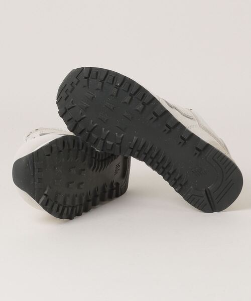 「New Balance」 ローカットスニーカー 23cm オフホワイト レディース_画像2