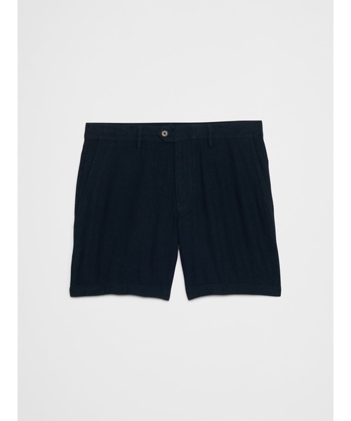 パンツ BANANA REPUBLIC FACTORY STORE　　7インチ リネンブレンド ショートパンツ メンズの画像