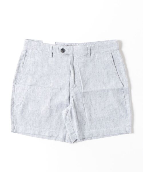 パンツ BANANA REPUBLIC FACTORY STORE　　7インチ リネンブレンド ショートパンツ メンズの画像