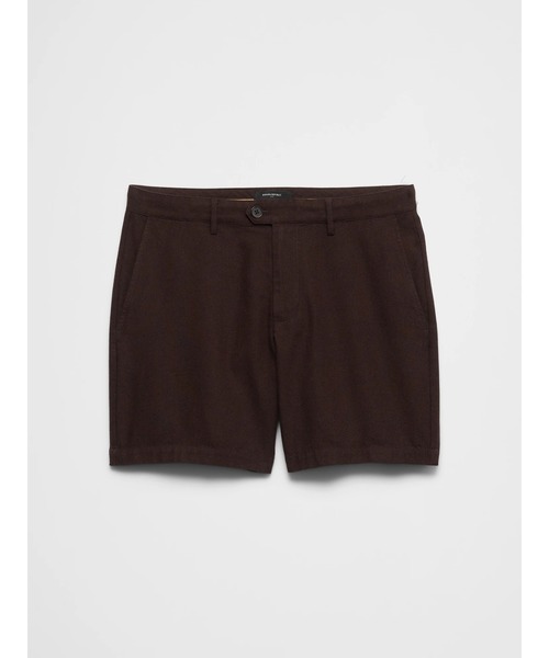 パンツ BANANA REPUBLIC FACTORY STORE　　7インチ リネンブレンド ショートパンツ メンズの画像