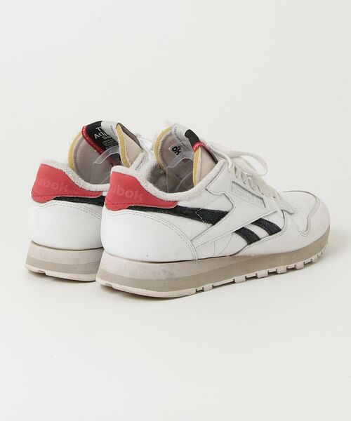 「Reebok」 ローカットスニーカー 24.5cm ホワイト メンズの画像