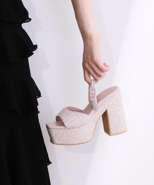ESPERANZA（エスペランサ） サンダル 「ラク盛り/約12cm」ラク盛り厚底