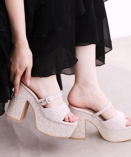 ESPERANZA（エスペランサ） サンダル 「ラク盛り/約12cm」ラク盛り厚底