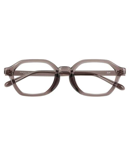 Zoff（ゾフ） 伊達メガネ メガネ 眼鏡 ウェリントン型 メガネ｜太縁
