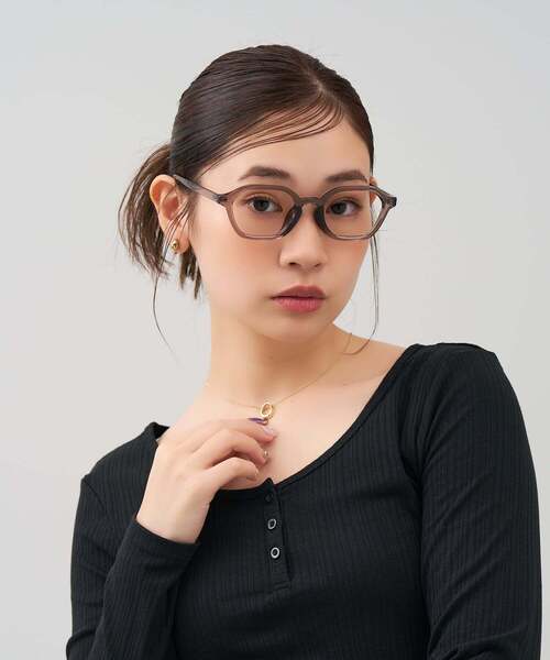 Zoff（ゾフ） 伊達メガネ メガネ 眼鏡 レディース メンズ : ZOZOTOWN