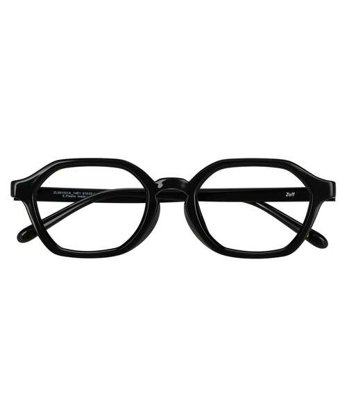 Zoff（ゾフ） 伊達メガネ メガネ 眼鏡 ウェリントン型 メガネ｜太縁