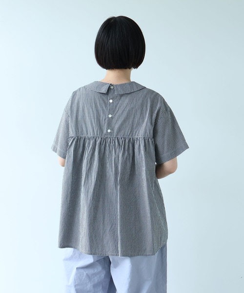 bulle de savon（ビュルデサボン） ブラウス シャツ 半袖 80/タイプ
