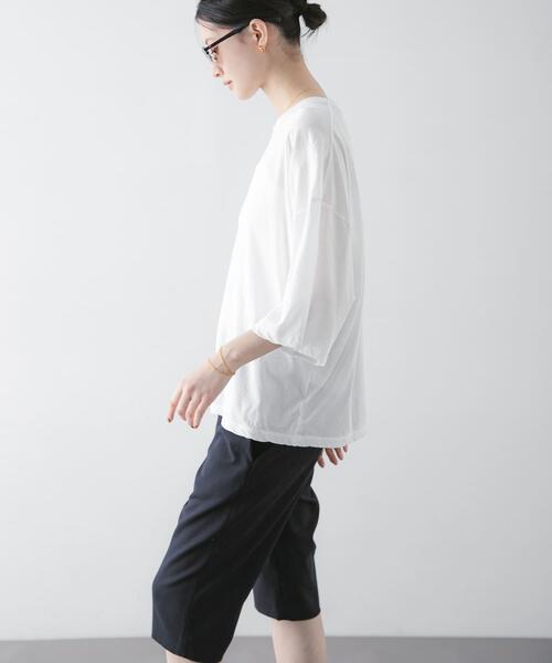 ATON（エイトン） tシャツ 「別注」ATON×URBAN RESEARCH WIDE SLEEVE T