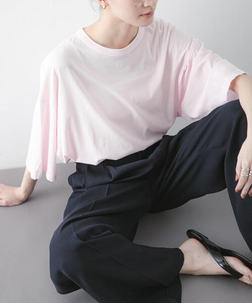 ATON（エイトン） tシャツ 「別注」ATON×URBAN RESEARCH WIDE SLEEVE T