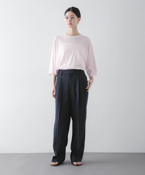 ATON（エイトン） tシャツ 「別注」ATON×URBAN RESEARCH WIDE SLEEVE T
