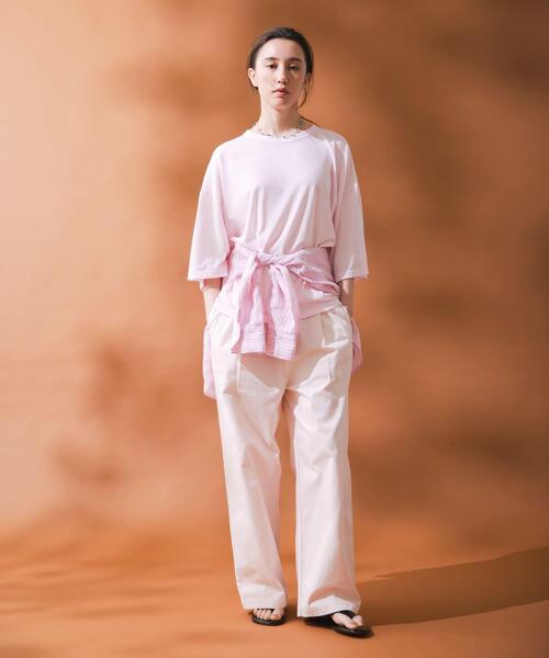 ATON（エイトン） tシャツ 「別注」ATON×URBAN RESEARCH WIDE SLEEVE T