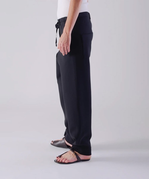ワイドパンツ パンツ 「COGTHEBIGSMOKE/コグザビッグスモーク」LANA TROUSERS/イージートラウザーズ/ストレートワイドパンツの画像