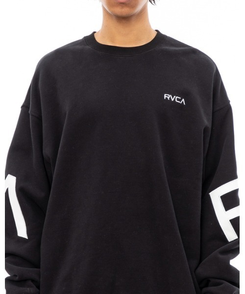 「RVCA」 スウェットカットソー X-LARGE ブラック メンズ_画像5