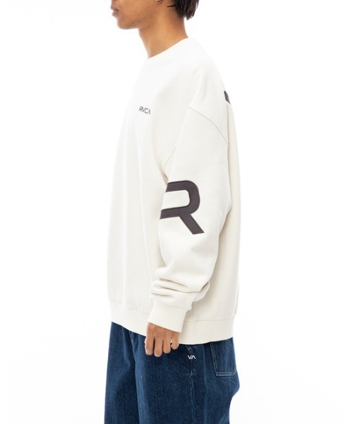 「RVCA」 スウェットカットソー X-LARGE ブラック メンズ_画像8