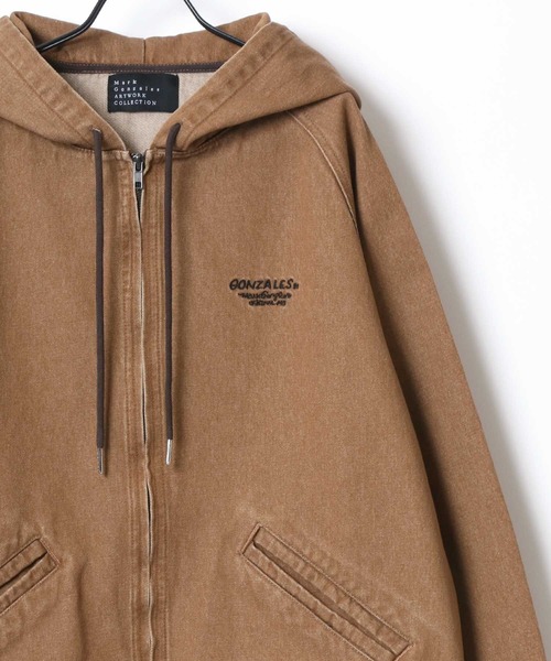 「Mark Gonzales」 デニムジャケット X-LARGE ブルー メンズ_画像5