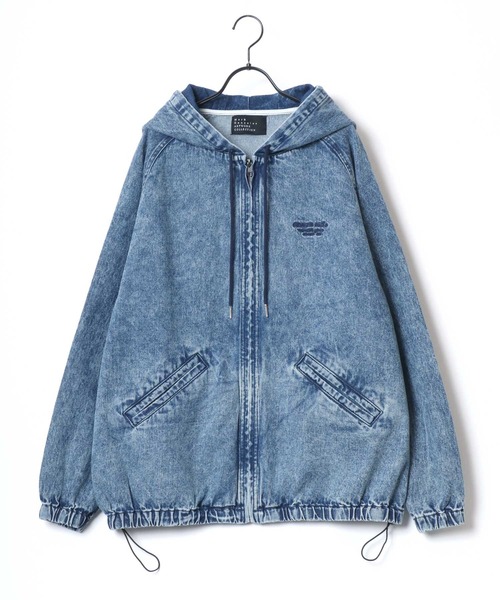 「Mark Gonzales」 デニムジャケット X-LARGE ブルー メンズ_画像8