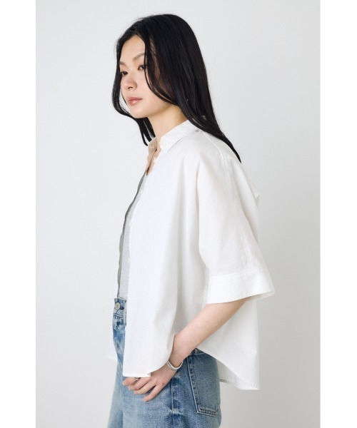 AZUL BY MOUSSY（アズールバイマウジー） リネンシャツ ブラウス