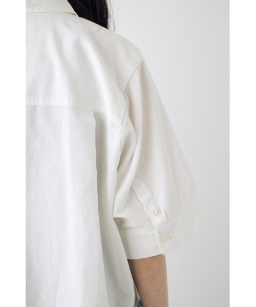 AZUL BY MOUSSY（アズールバイマウジー） リネンシャツ ブラウス
