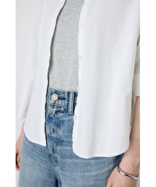 AZUL BY MOUSSY（アズールバイマウジー） リネンシャツ ブラウス