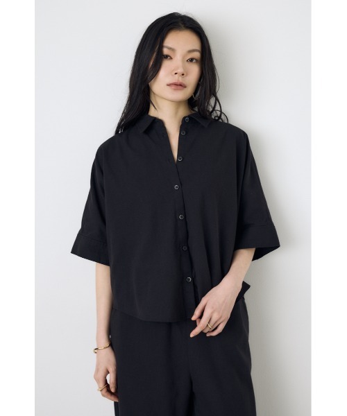 AZUL BY MOUSSY（アズールバイマウジー） リネンシャツ ブラウス