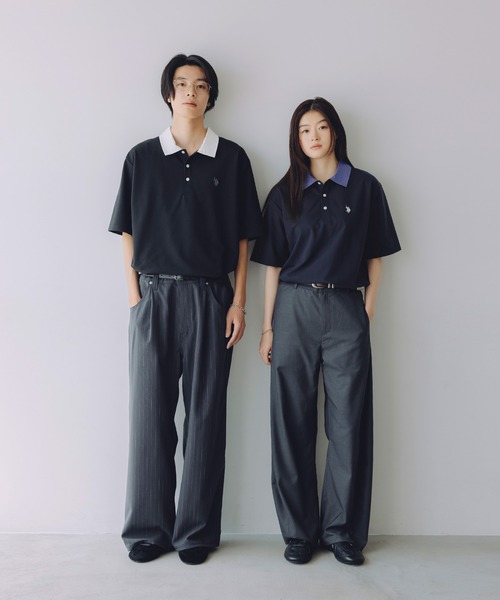 U.S. POLO ASSN.（ユーエスポロアッスン） ポロシャツ 半袖 別注 ワン