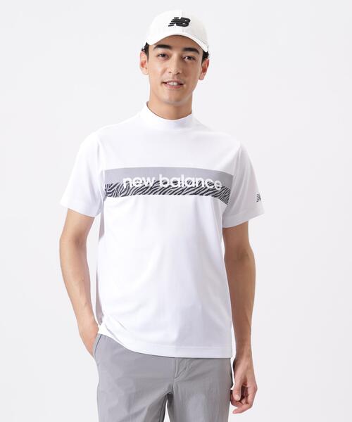 New Balance Golf（ニューバランスゴルフ） tシャツ 半袖 モックネック