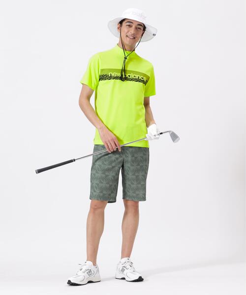New Balance Golf（ニューバランスゴルフ） tシャツ 半袖 モックネック