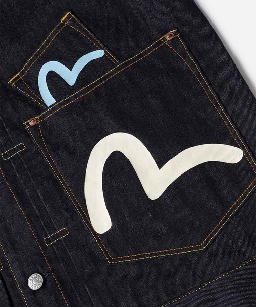 EVISU（エヴィス） デニムジャケット gジャン メンズ : ZOZOTOWN Yahoo