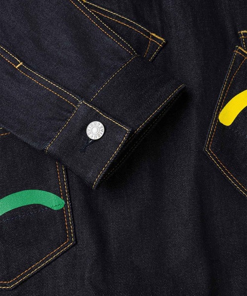 EVISU（エヴィス） デニムジャケット gジャン メンズ : ZOZOTOWN Yahoo