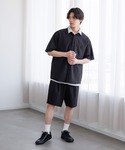 ワイドパンツ ハーフパンツ パンツ 短パン ク...の詳細画像2