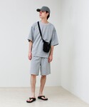 ワイドパンツ ハーフパンツ パンツ 短パン 「...の詳細画像1