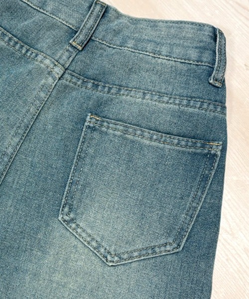 「NANEA」 「fashion jeans」デニムハーフパンツ X-SMALL ブルー レディース_画像7