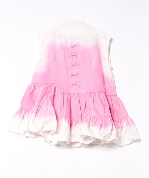 ワンピース Little Sunny Bitecolor spray denim dress : ZOZOTOWN