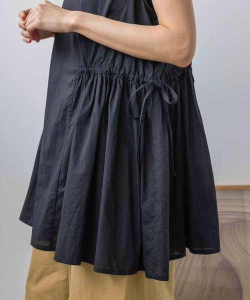 ブラウス シャツ 「natural by clip」カットワークチュニックSET レディースの画像