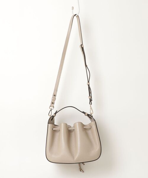 【美品】LORISTELLA ロリステッラ　2way レザー バッグ ベージュ LORISTELLA（ロリステッラ） 2WAYバッグ - ベージュ レディース