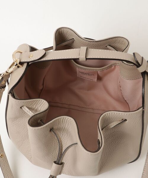 【美品】LORISTELLA ロリステッラ　2way レザー バッグ ベージュ LORISTELLA（ロリステッラ） 2WAYバッグ - ベージュ レディース