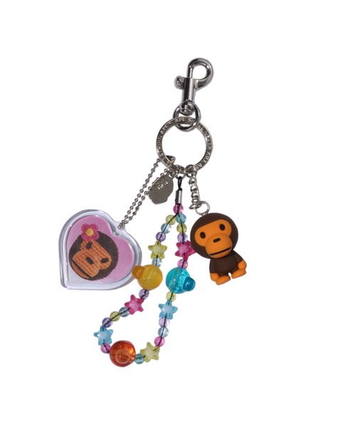 A BATHING APE（アベイシングエイプ） キーホルダー BABY MILO KEY