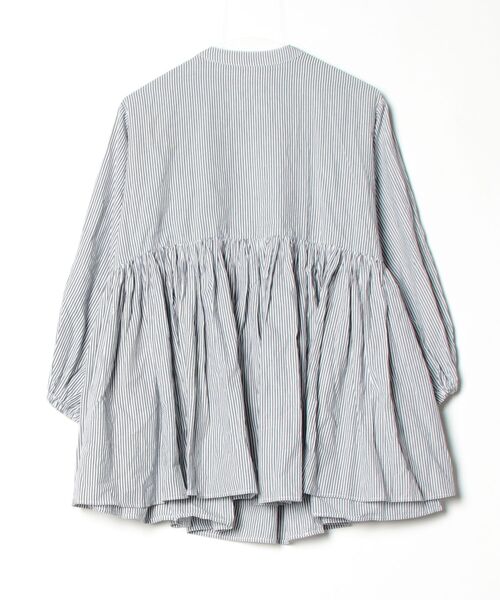 BEARDSLEY グレーチュニックニット BEARDSLEY（ビアズリー） 長袖チュニック - グレー レディース