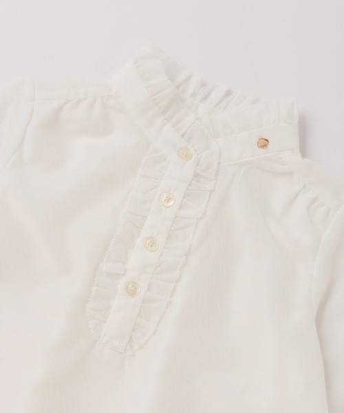 「kate spade new york kids」 「KIDS」長袖ブラウス 130cm オフホワイト キッズ_画像3