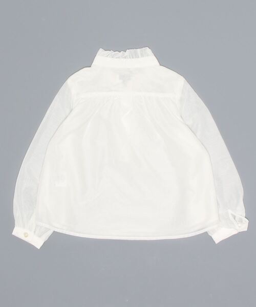 「kate spade new york kids」 「KIDS」長袖ブラウス 130cm オフホワイト キッズ_画像9