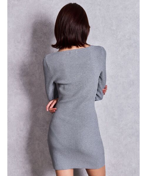 GYDA（ジェイダ） ワンピース GG bijou MOLD long sleeveニット