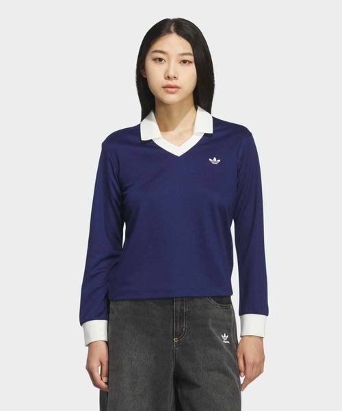 adidas（アディダス） adidas tシャツ Vネック長袖 / ジャージ