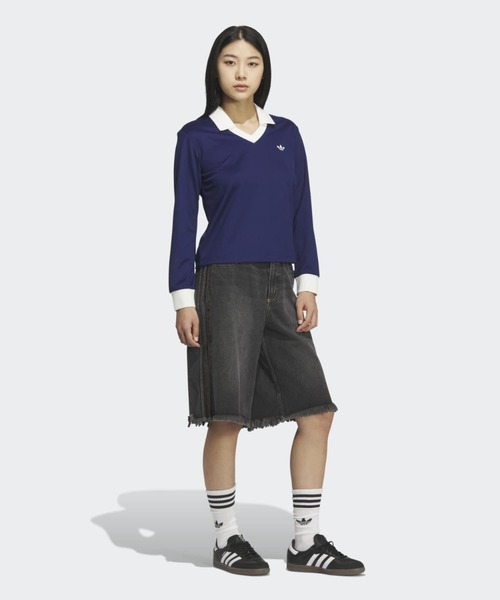 adidas（アディダス） adidas tシャツ Vネック長袖 / ジャージ