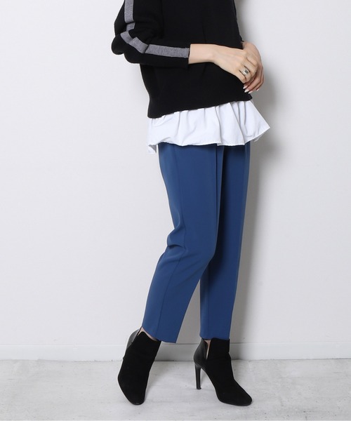 「Re.Verofonna」 イージーパンツ MEDIUM ブルー レディース_画像2
