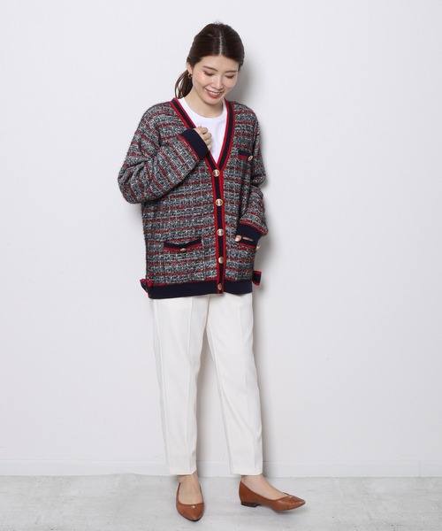 「Re.Verofonna」 イージーパンツ MEDIUM ブルー レディース_画像5